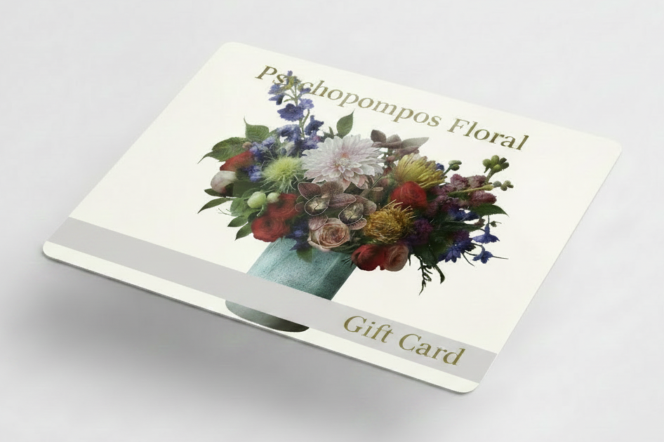 Psychopompos Floral Gift Card